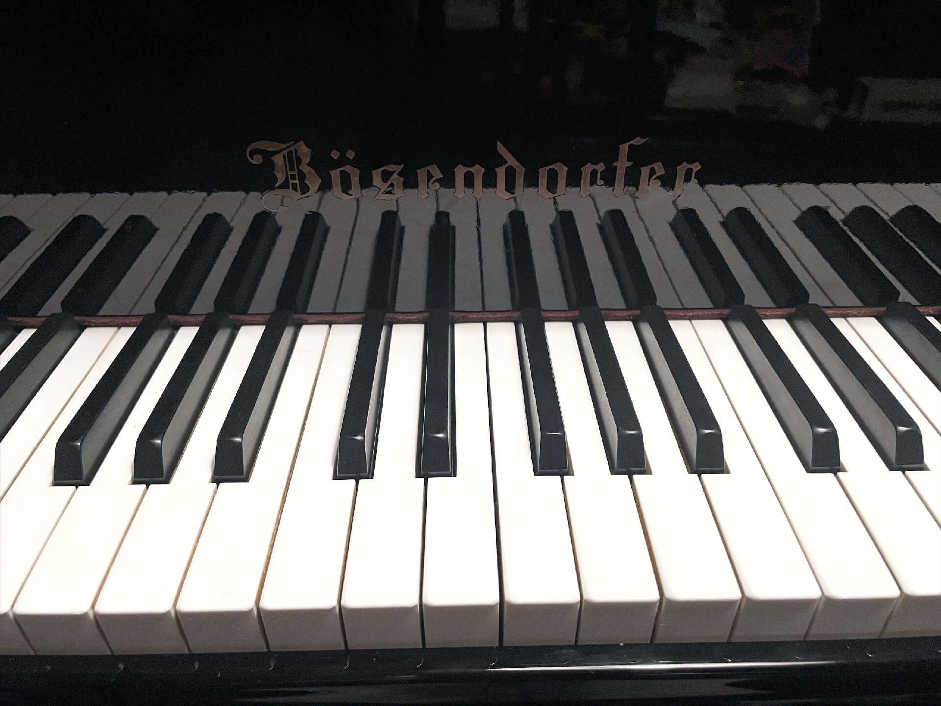 東京都豊島区のピアノ教室「ハルモニークラングピアノ教室」で使用している楽器：ベーゼンドルファー200（オーストリア/ウィーン）の写真2